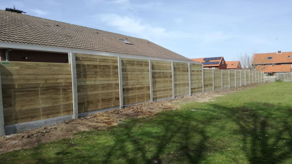 Aangepaste foto 1 tand en groef plank